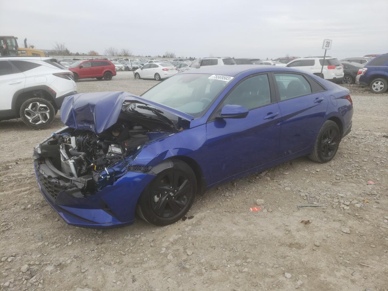 2023 HYUNDAI ELANTRA SEL VIN:KMHLM4AG7PU576820