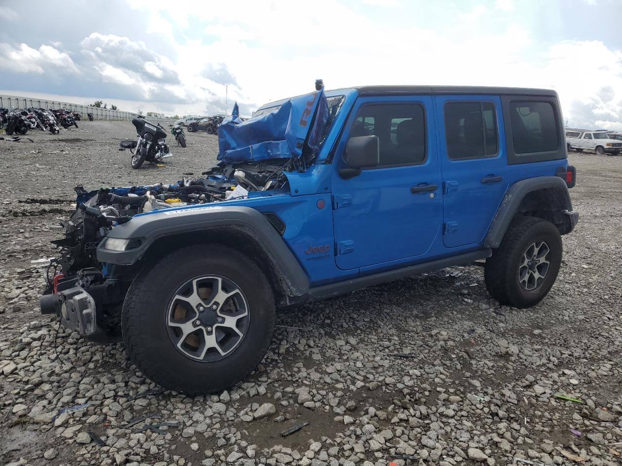 2022 JEEP WRANGLER UNLIMITED RUBICON VIN:1C4HJXFN8NW177220