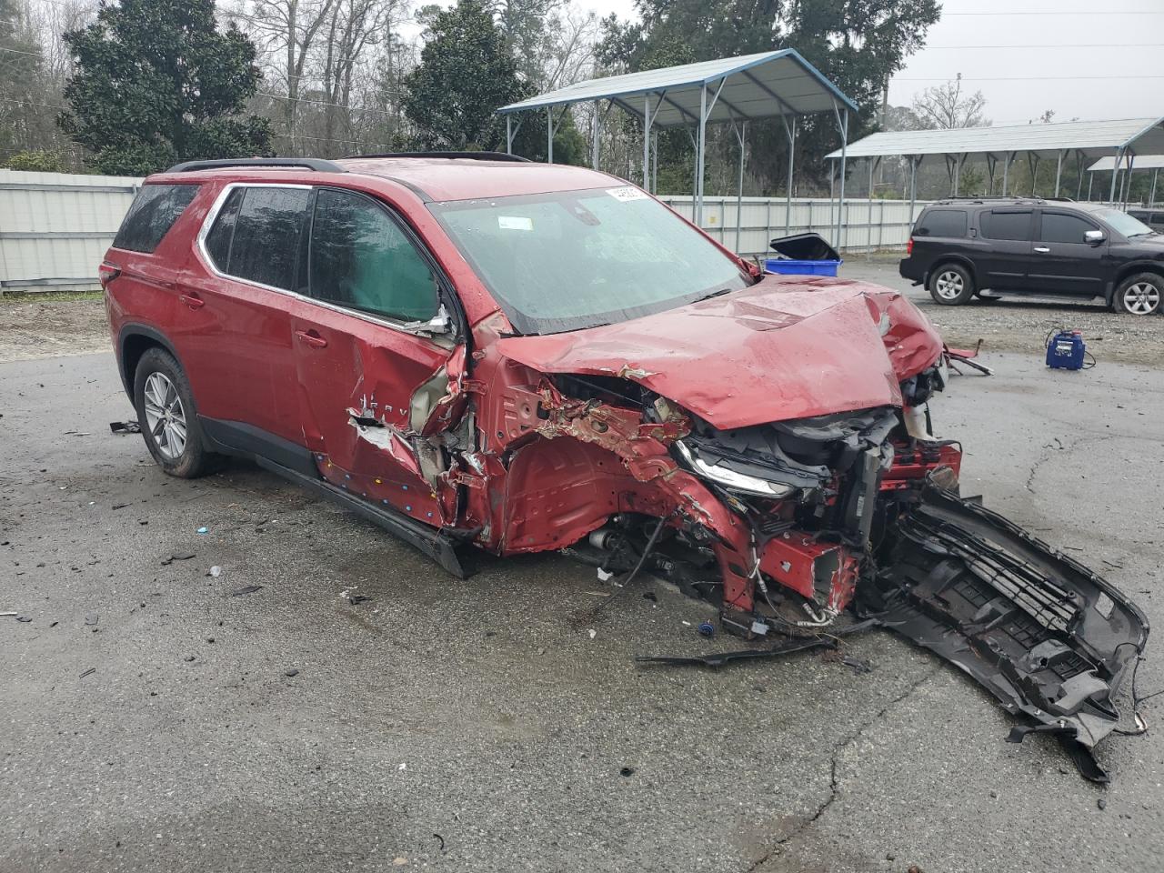 2022 CHEVROLET TRAVERSE LT VIN:1GNERHKW3NJ145246