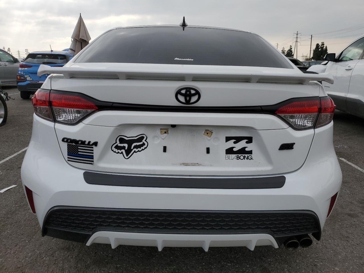 2022 TOYOTA COROLLA SE VIN:5YFP4MCE4NP104621