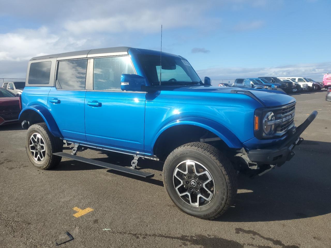 2022 FORD BRONCO BASE VIN:1FMEE5BP6NLB24435