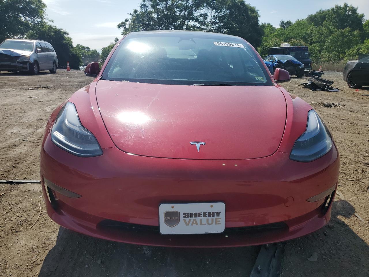 2022 TESLA MODEL 3  VIN:5YJ3E1EA8NF189527