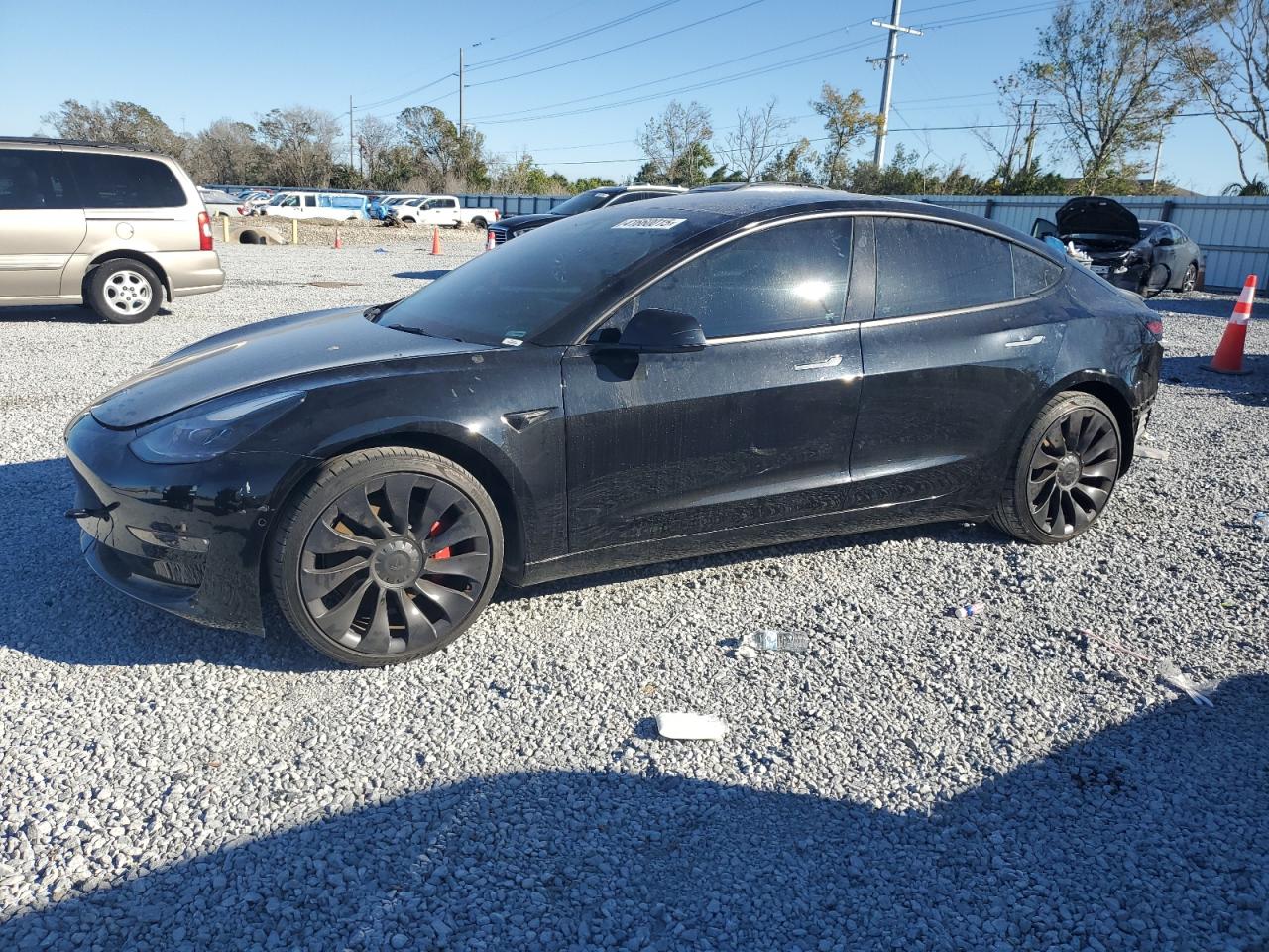 2022 TESLA MODEL 3  VIN:5YJ3E1EC1NF105677