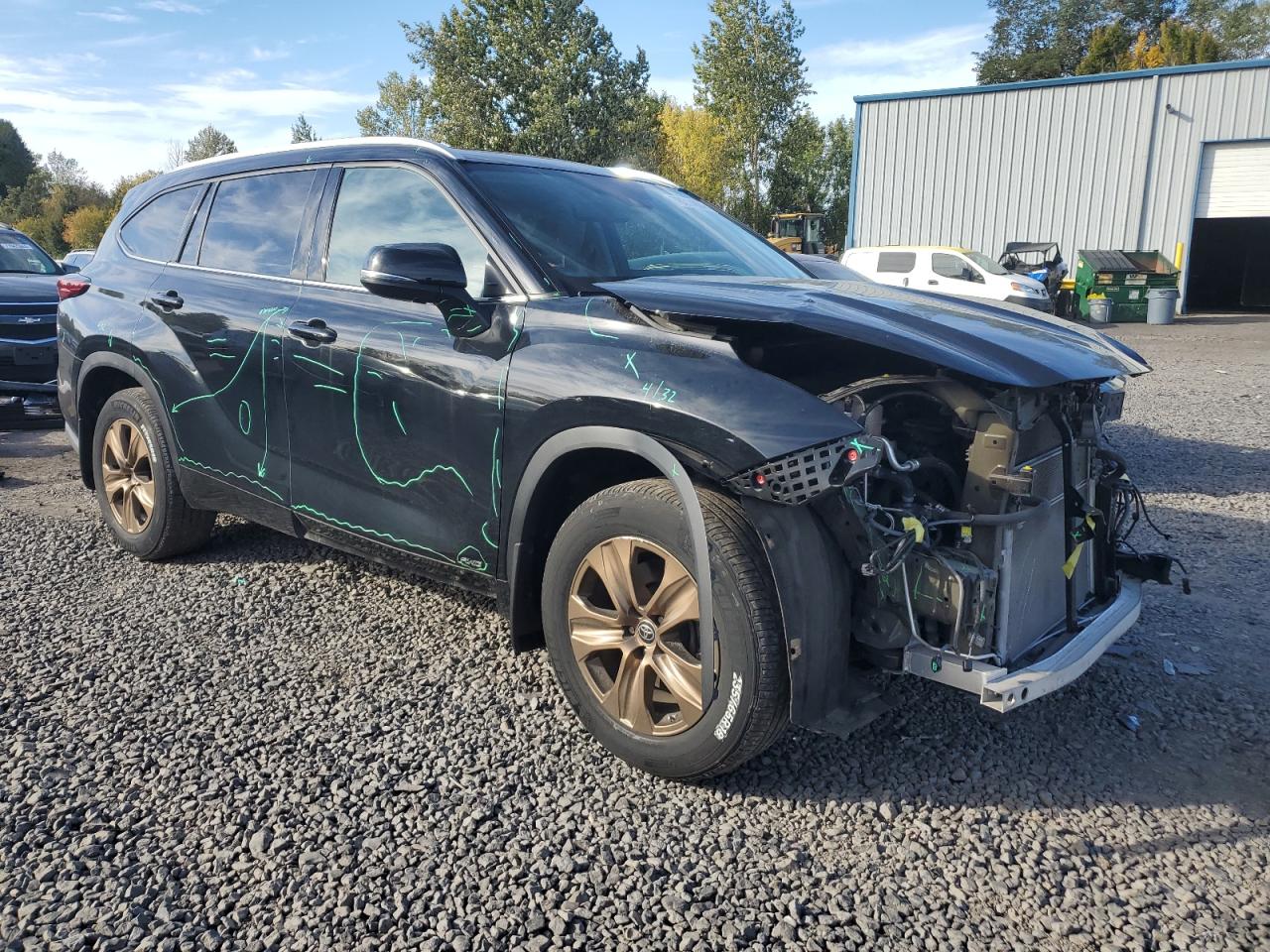 2022 TOYOTA HIGHLANDER HYBRID XLE VIN:5TDABRCH4NS541691