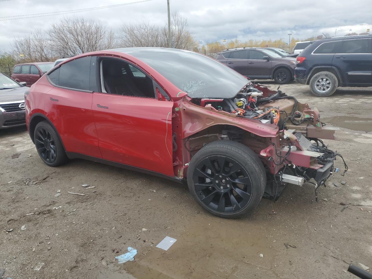 2022 TESLA MODEL Y  VIN:7SAYGDEE3NF444849