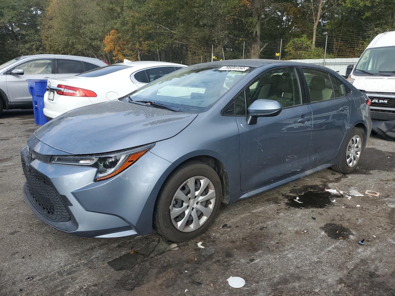 2022 TOYOTA COROLLA LE VIN:JTDEPMAE4NJ194861