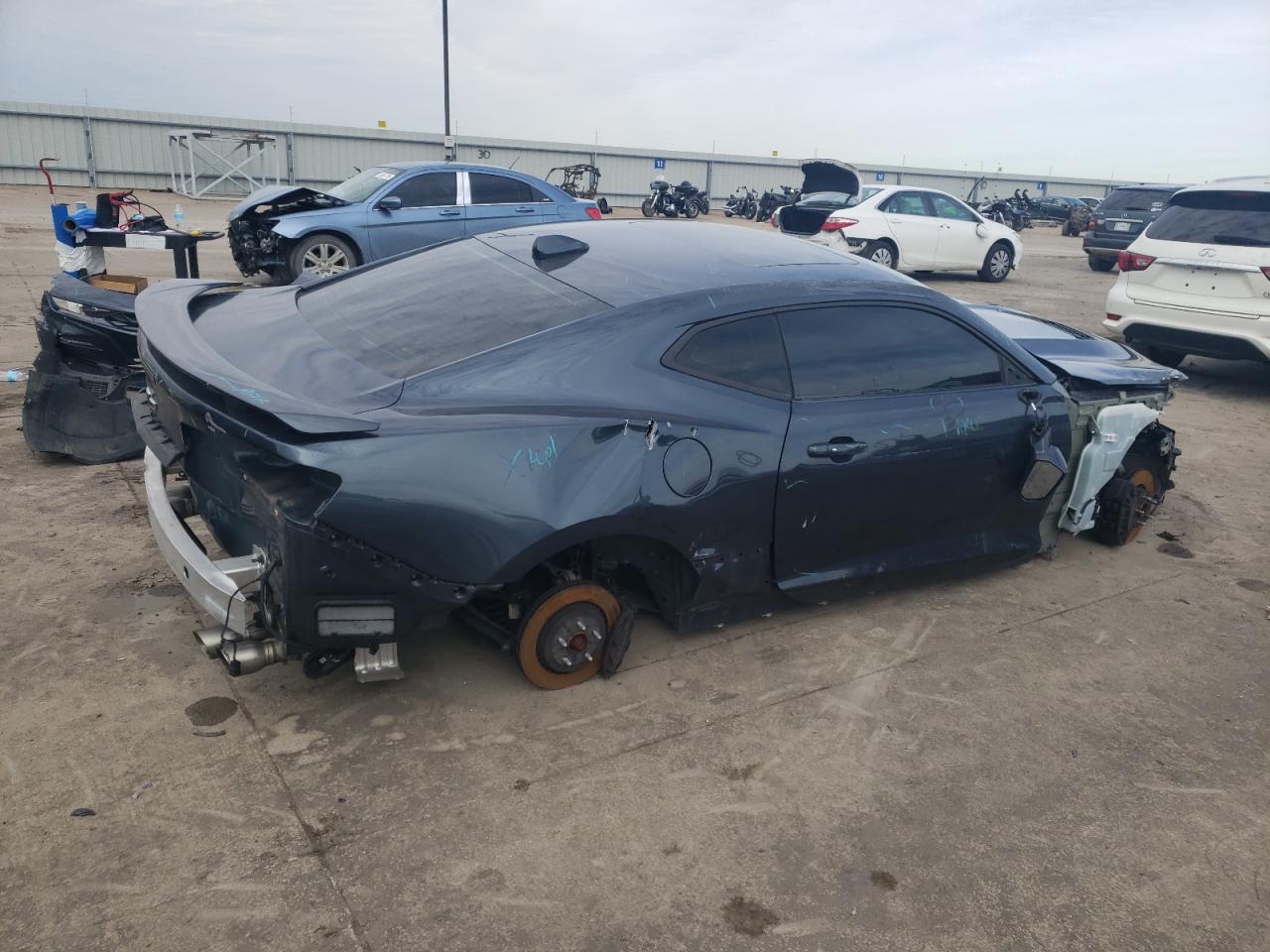 2022 CHEVROLET CAMARO SS VIN:1G1FH1R76N0104341