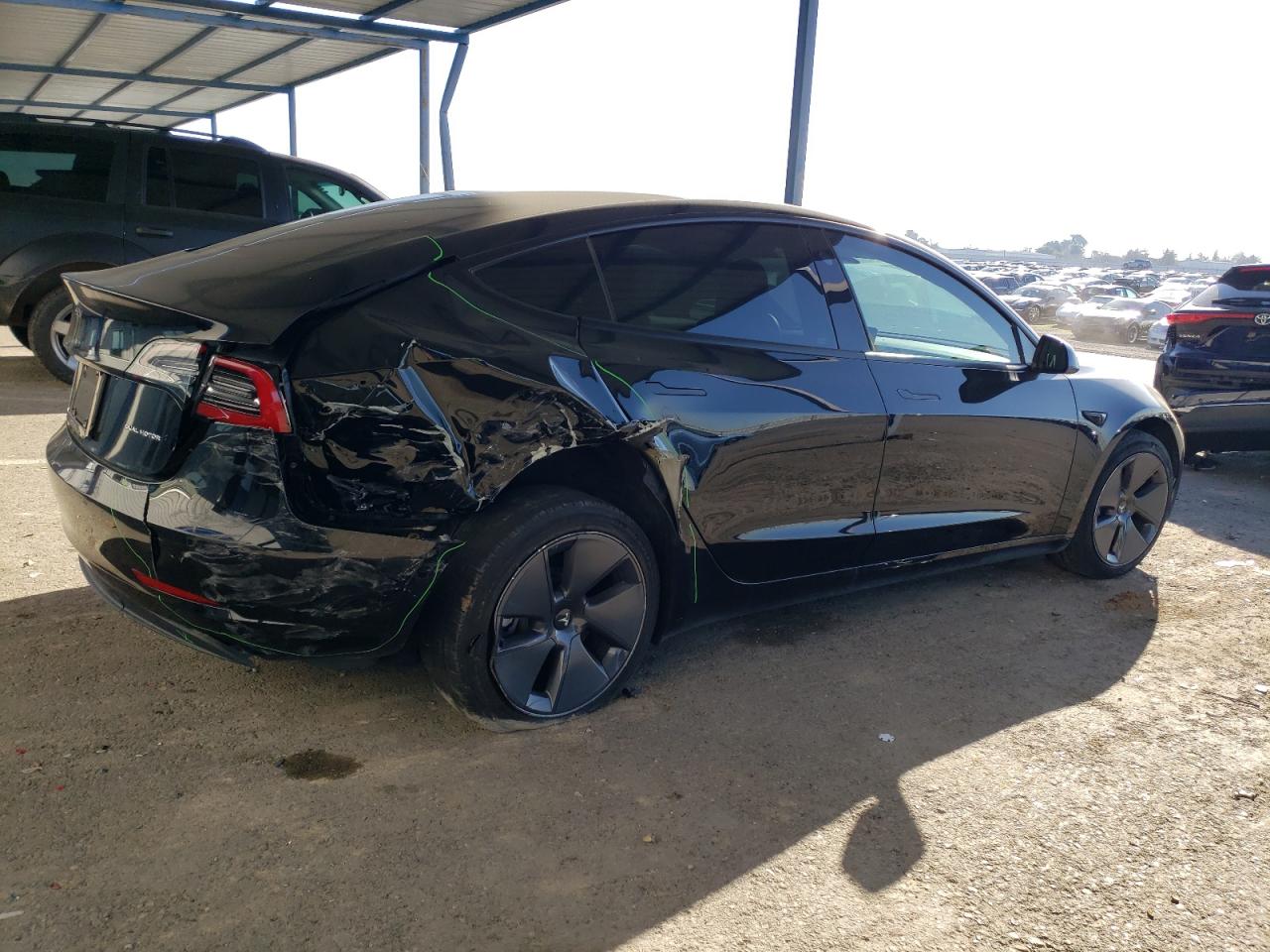 2022 TESLA MODEL 3  VIN:5YJ3E1EB4NF329064