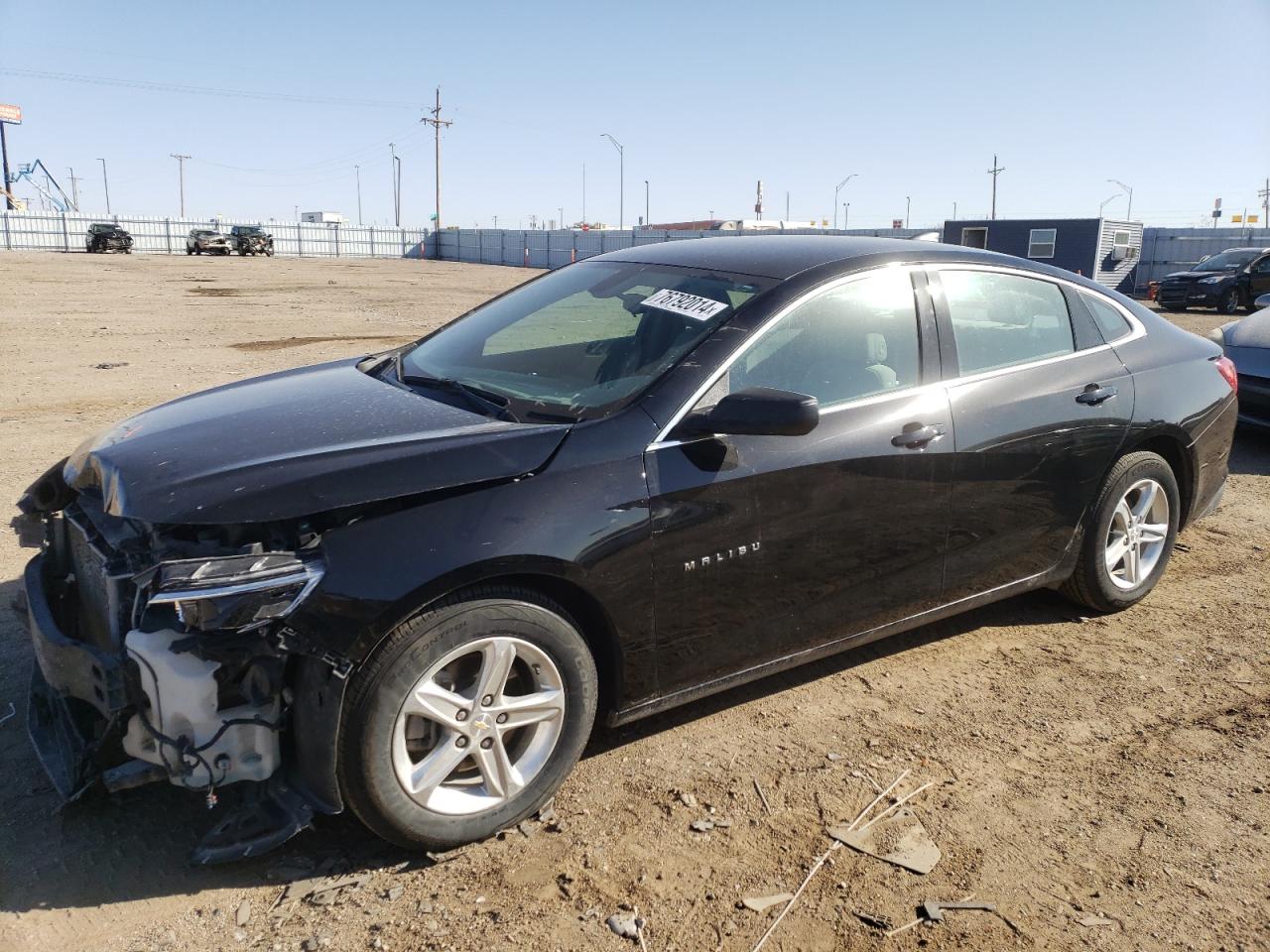 2022 CHEVROLET MALIBU LS VIN:1G1ZB5ST2NF215740