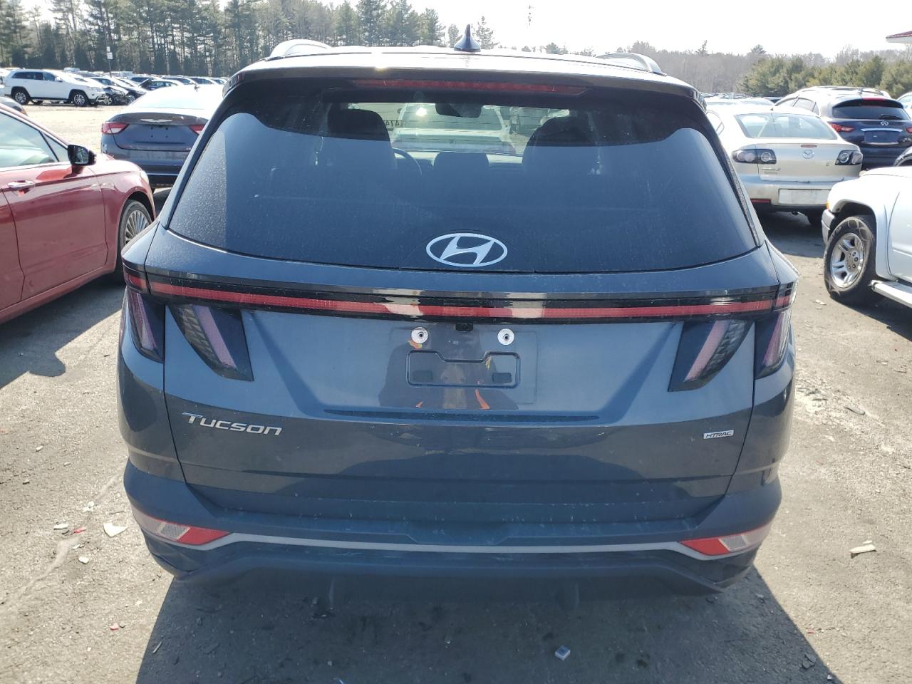 2022 HYUNDAI TUCSON SEL VIN:5NMJCCAE8NH064897