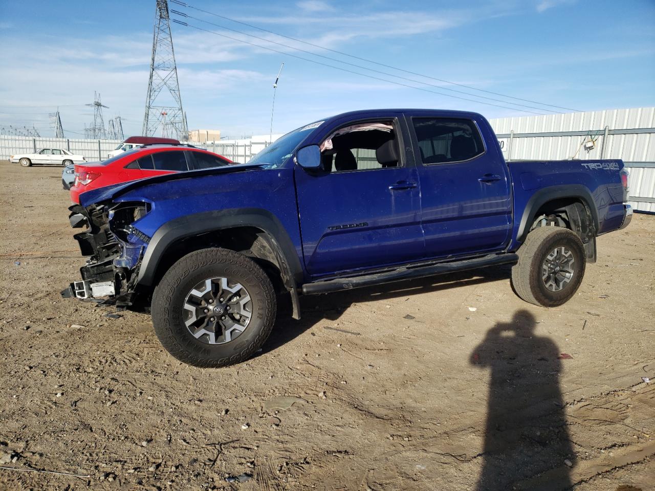 2022 TOYOTA TACOMA DOUBLE CAB VIN:5N1AR2MM4FC694312