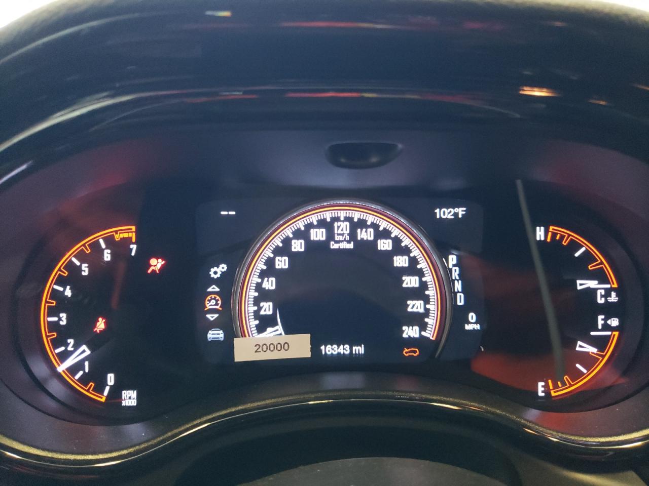 2023 DODGE DURANGO PURSUIT VIN:1C4RDJFG7PC558572