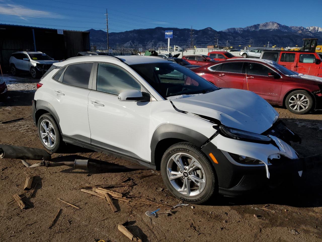 2022 HYUNDAI KONA SEL VIN:KM8K6CAB6NU836724