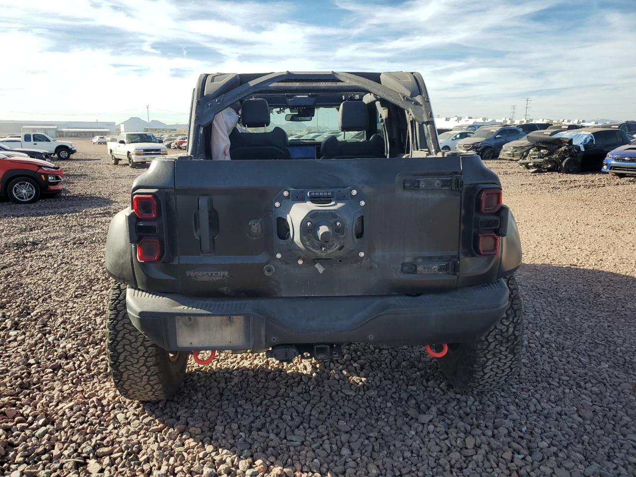 2022 FORD BRONCO RAPTOR VIN:1FMEE5JR2NLA51034