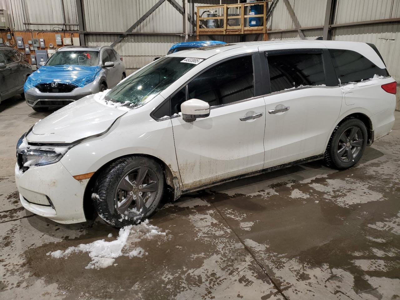2022 HONDA ODYSSEY EX VIN:5FNRL6H48NB504054