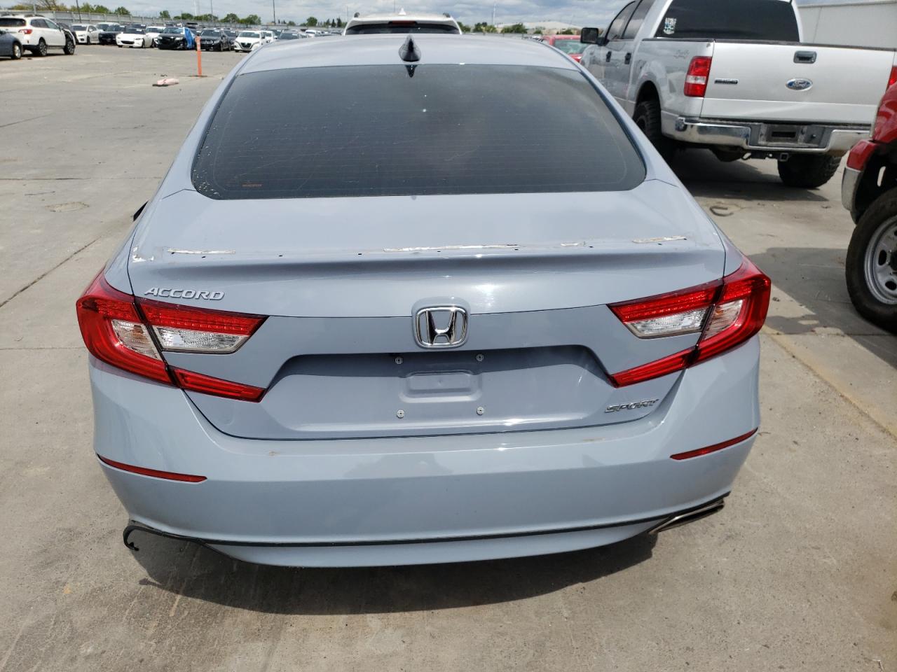 2022 HONDA ACCORD SPORT VIN:1HGCV1F39NA007795