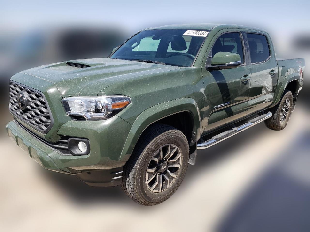 2022 TOYOTA TACOMA DOUBLE CAB VIN:3TMAZ5CN6NM180748