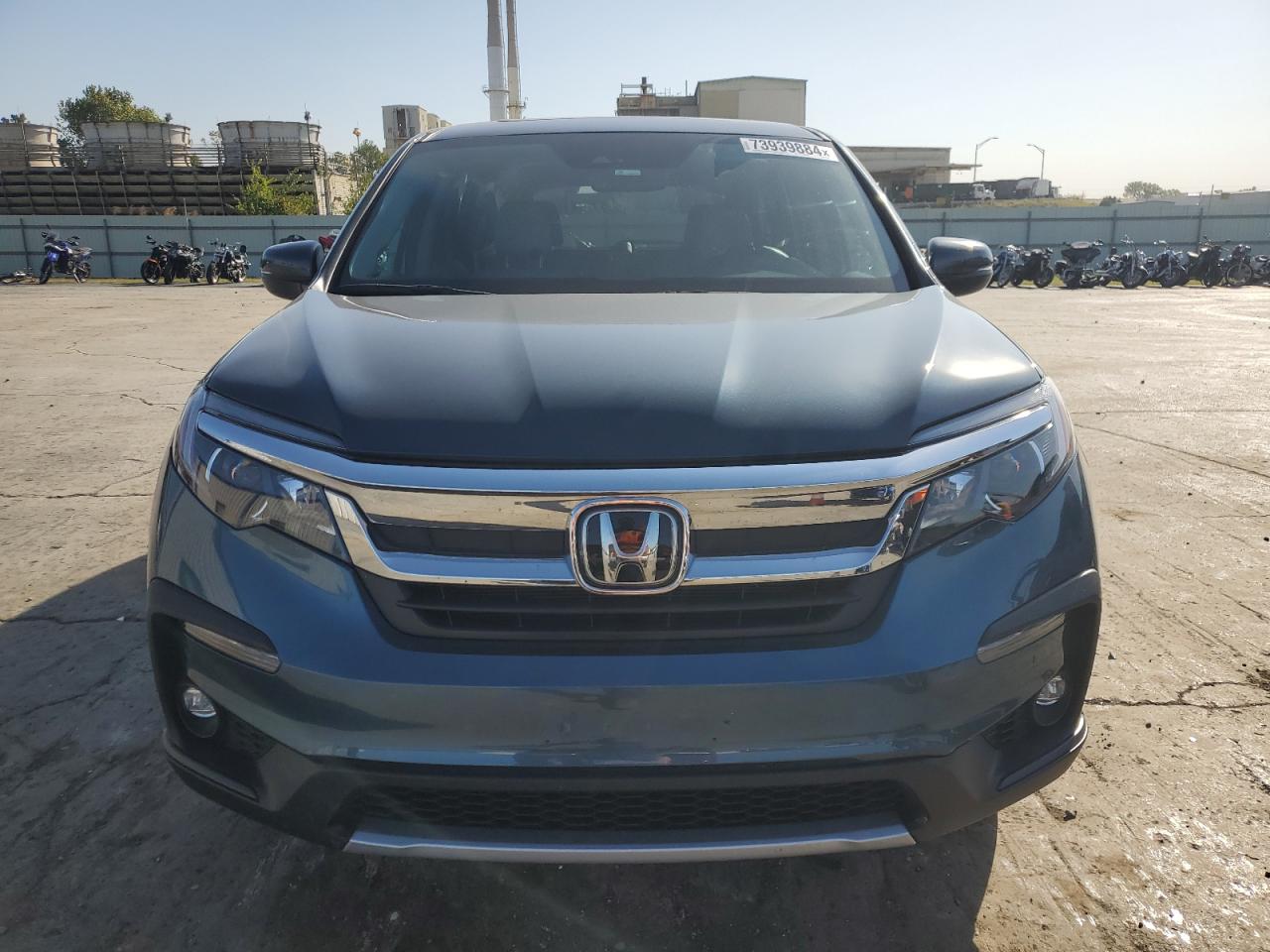 2022 HONDA PILOT EXL VIN:5FNYF5H55NB017593