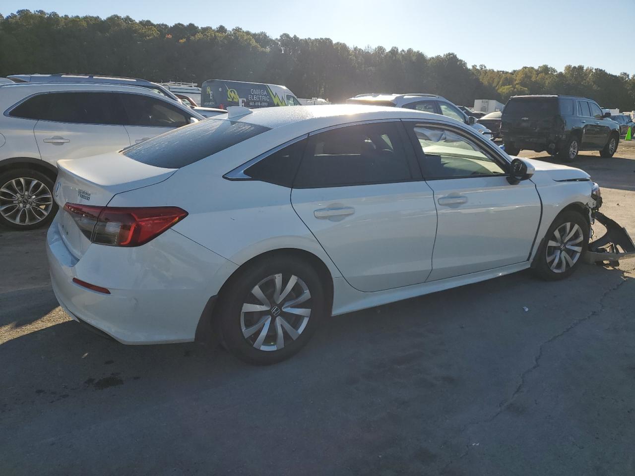 2022 HONDA CIVIC LX VIN:2HGFE2F25NH533451