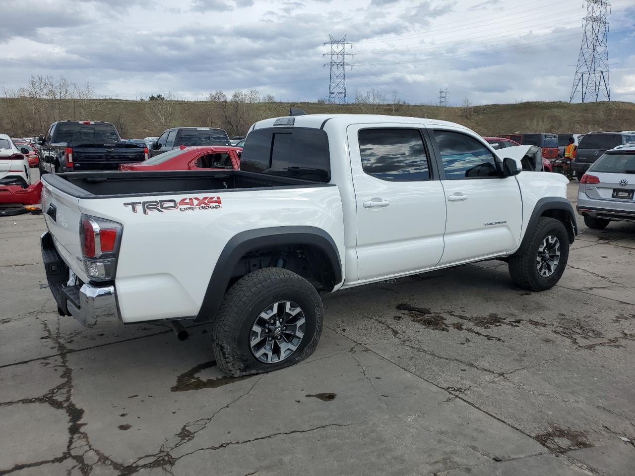 2022 TOYOTA TACOMA DOUBLE CAB VIN:3TMCZ5AN5NM525232