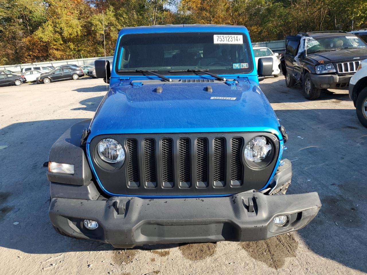 2022 JEEP WRANGLER SPORT VIN:1C4GJXAN6NW144767