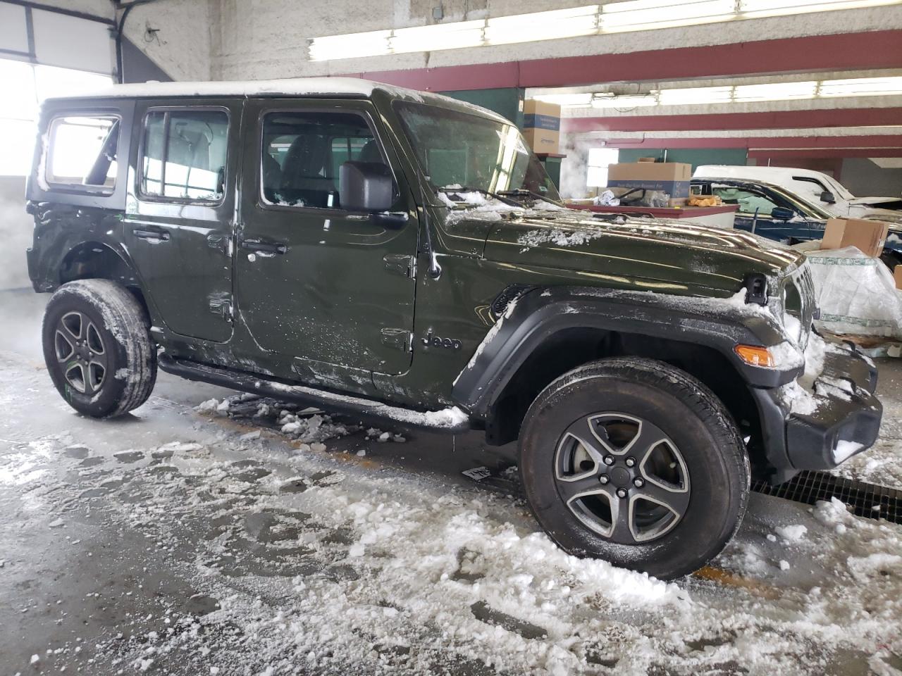 2022 JEEP WRANGLER UNLIMITED SPORT VIN:1C4HJXDNXNW245343