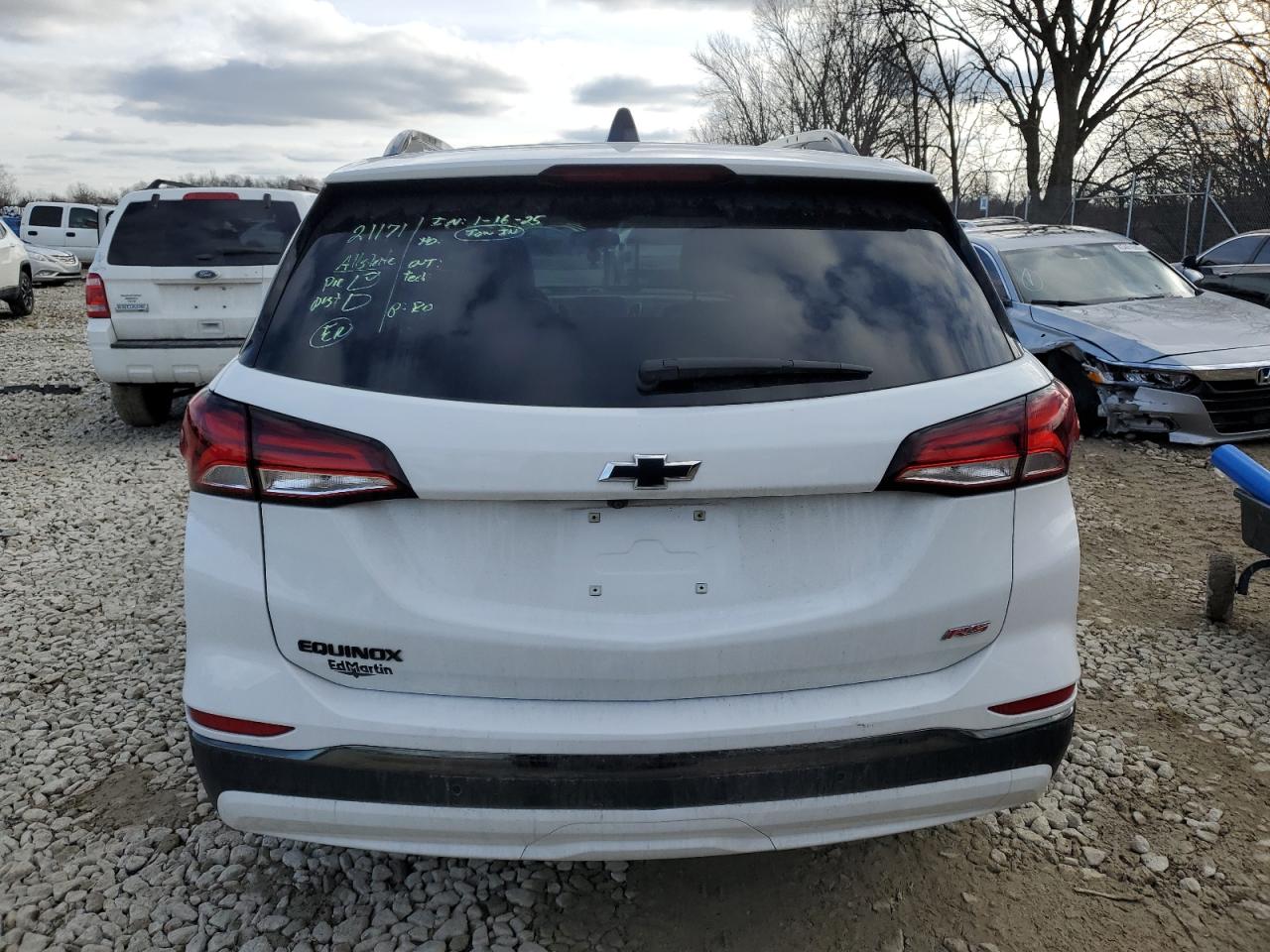 2022 CHEVROLET EQUINOX RS VIN:3GNAXMEVXNS231829