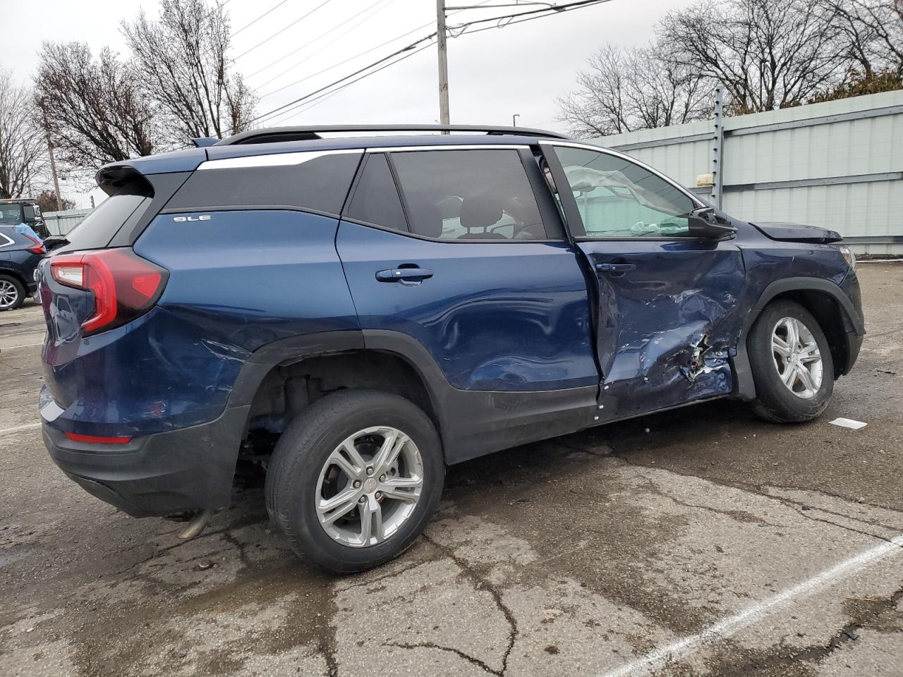 2022 GMC TERRAIN SLE VIN:3GKALMEV5NL206937