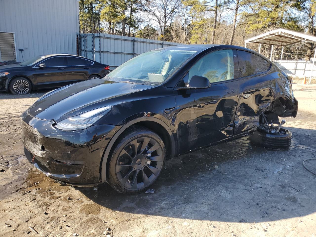2022 TESLA MODEL Y  VIN:7SAYGDEE3NF443748
