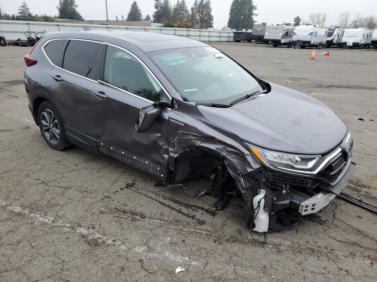 2022 HONDA CR-V EXL VIN:5J6RT6H87NL021424