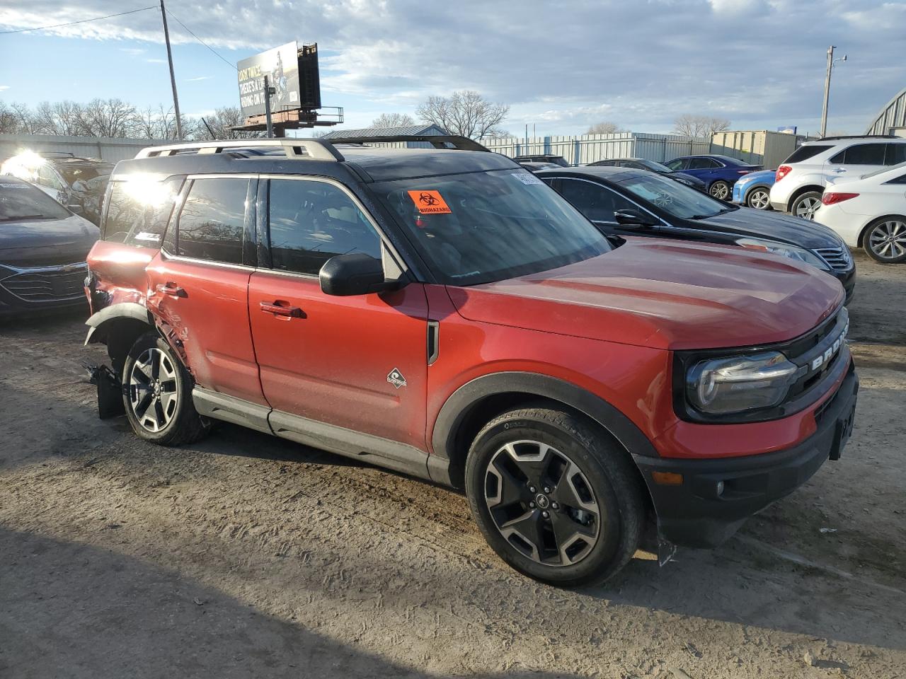 2022 FORD BRONCO SPORT OUTER BANKS VIN:3FMCR9C69NRD42072