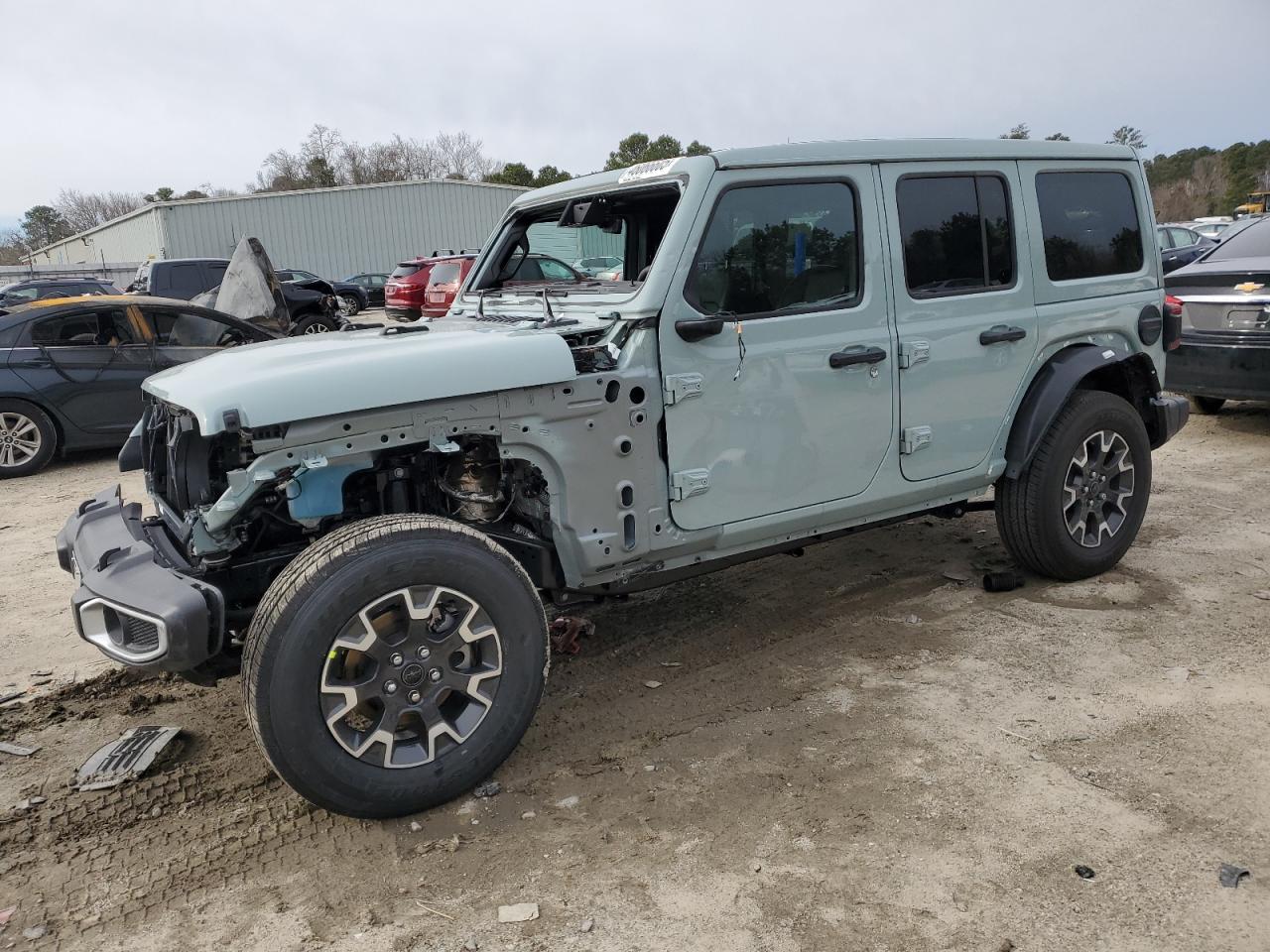 2024 JEEP WRANGLER SAHARA VIN:1C4PJXENXRW153777