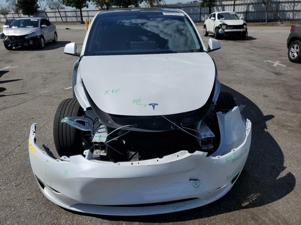 2023 TESLA MODEL Y  VIN:7SAYGDEE2PA041851