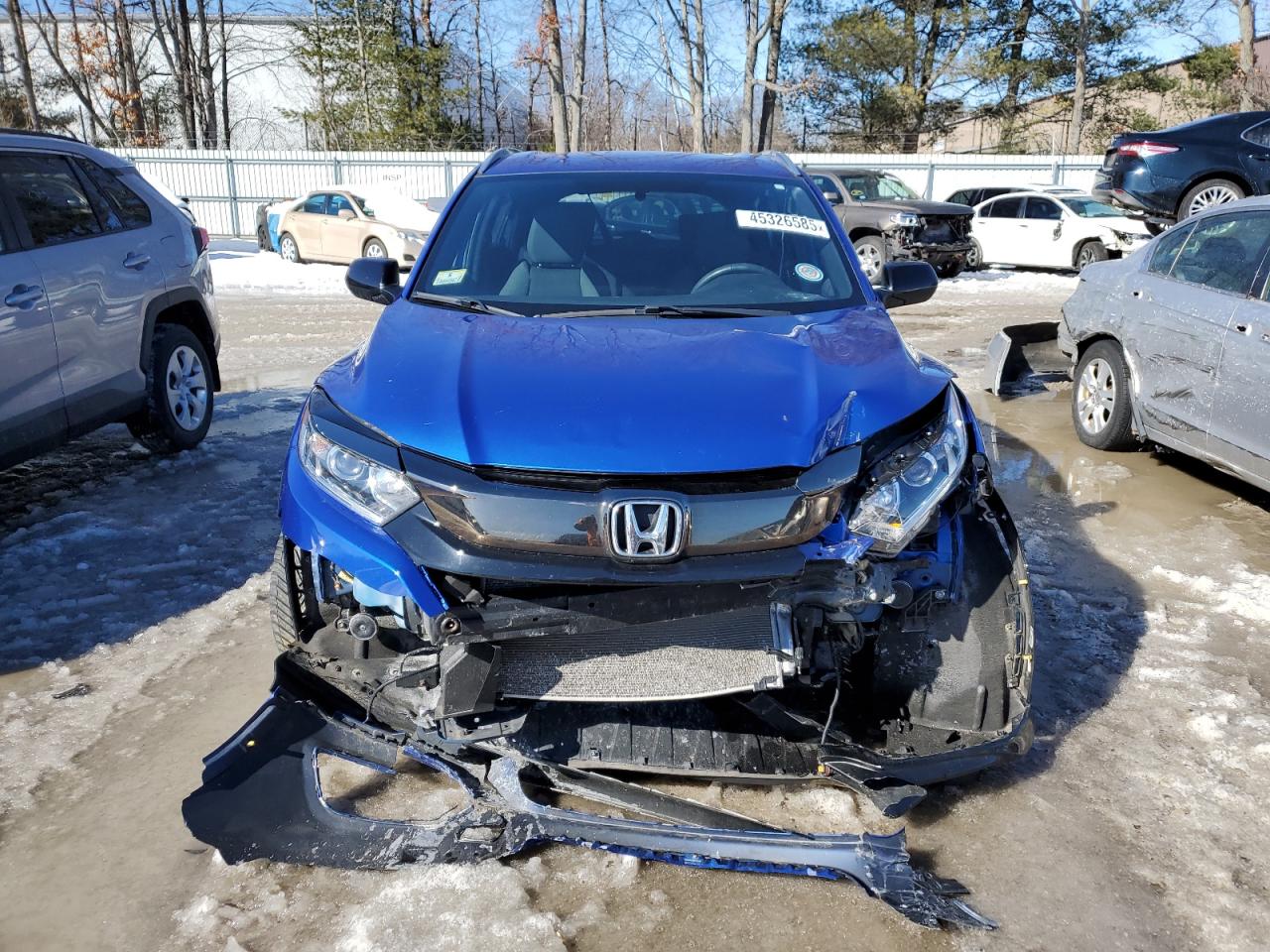 2022 HONDA HR-V SPORT VIN:3CZRU6H12NM710429