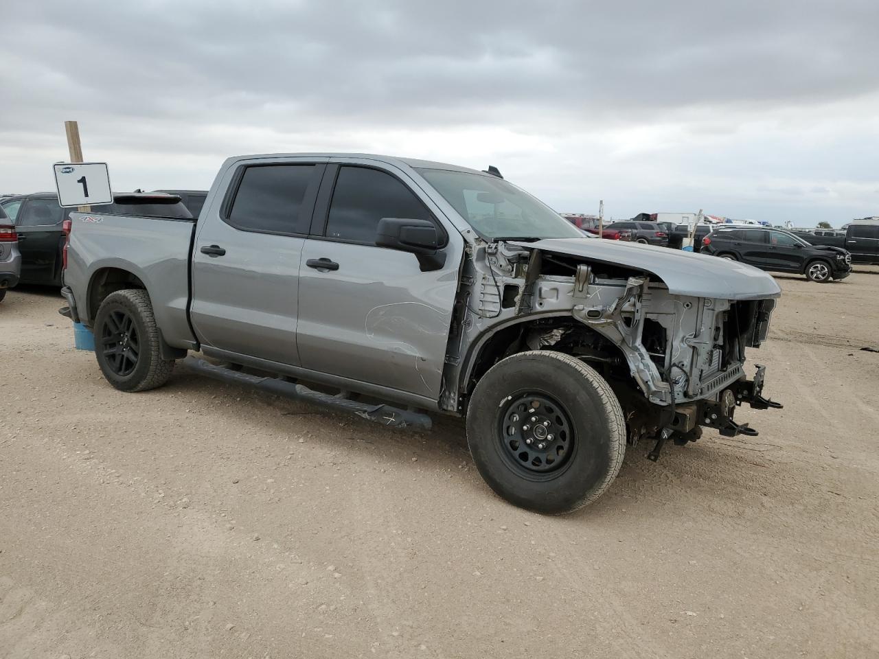 2024 CHEVROLET SILVERADO K1500 CUSTOM VIN:1GCPDBEK0RZ200958