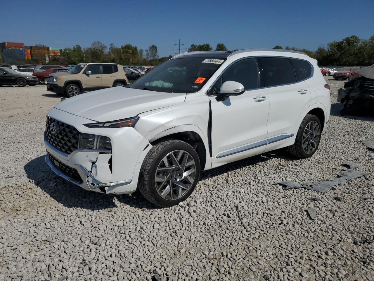 2022 HYUNDAI SANTA FE CALLIGRAPHY VIN:5NMS5DAL5NH416840