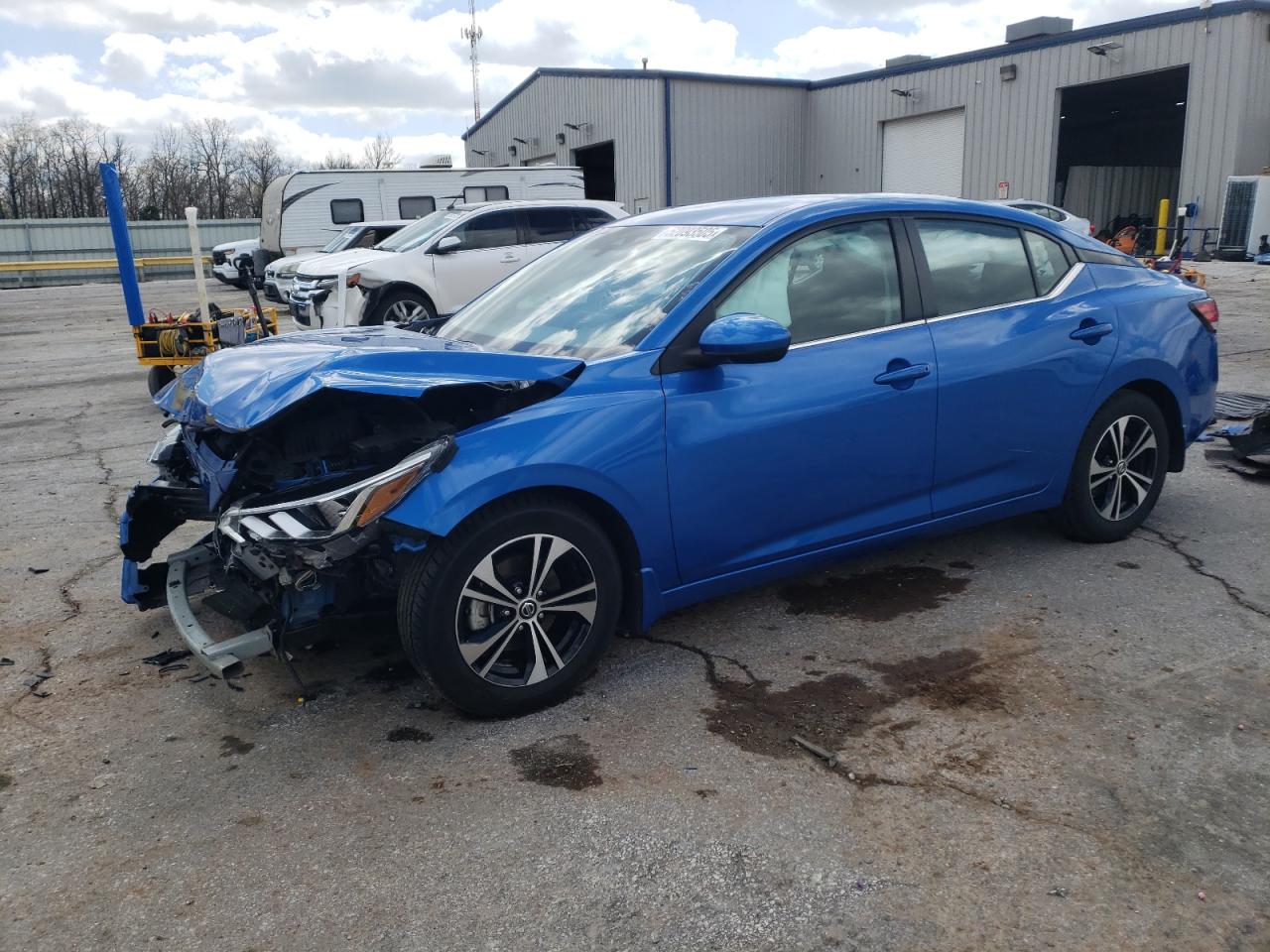 2022 NISSAN SENTRA SV VIN:3N1AB8CV6NY237550