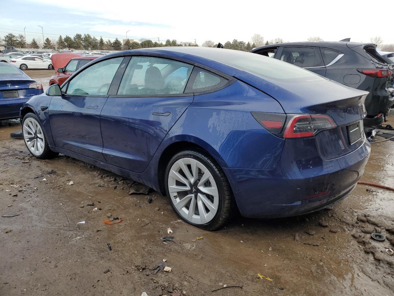 2022 TESLA MODEL 3  VIN:5YJ3E1EA0NF369178