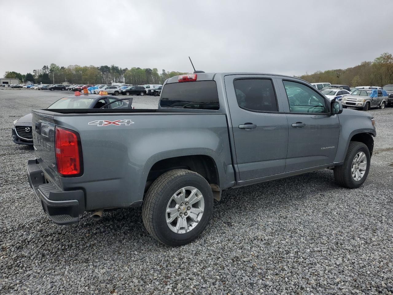 2022 CHEVROLET COLORADO LT VIN:1GCGTCENXN1307091
