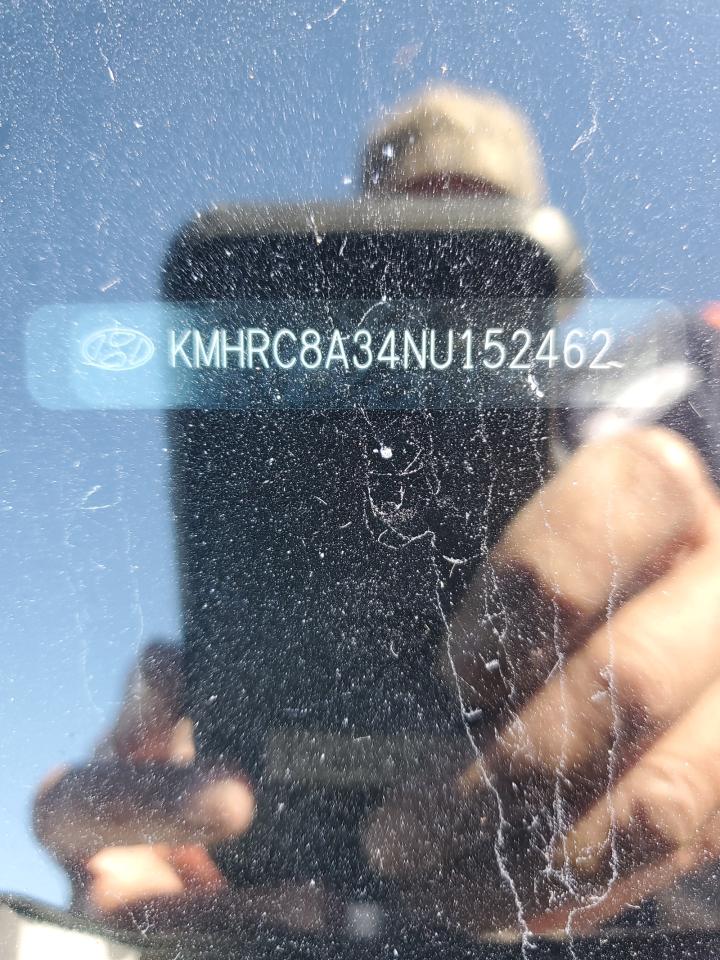 2022 HYUNDAI VENUE SEL VIN:KMHRC8A34NU152462