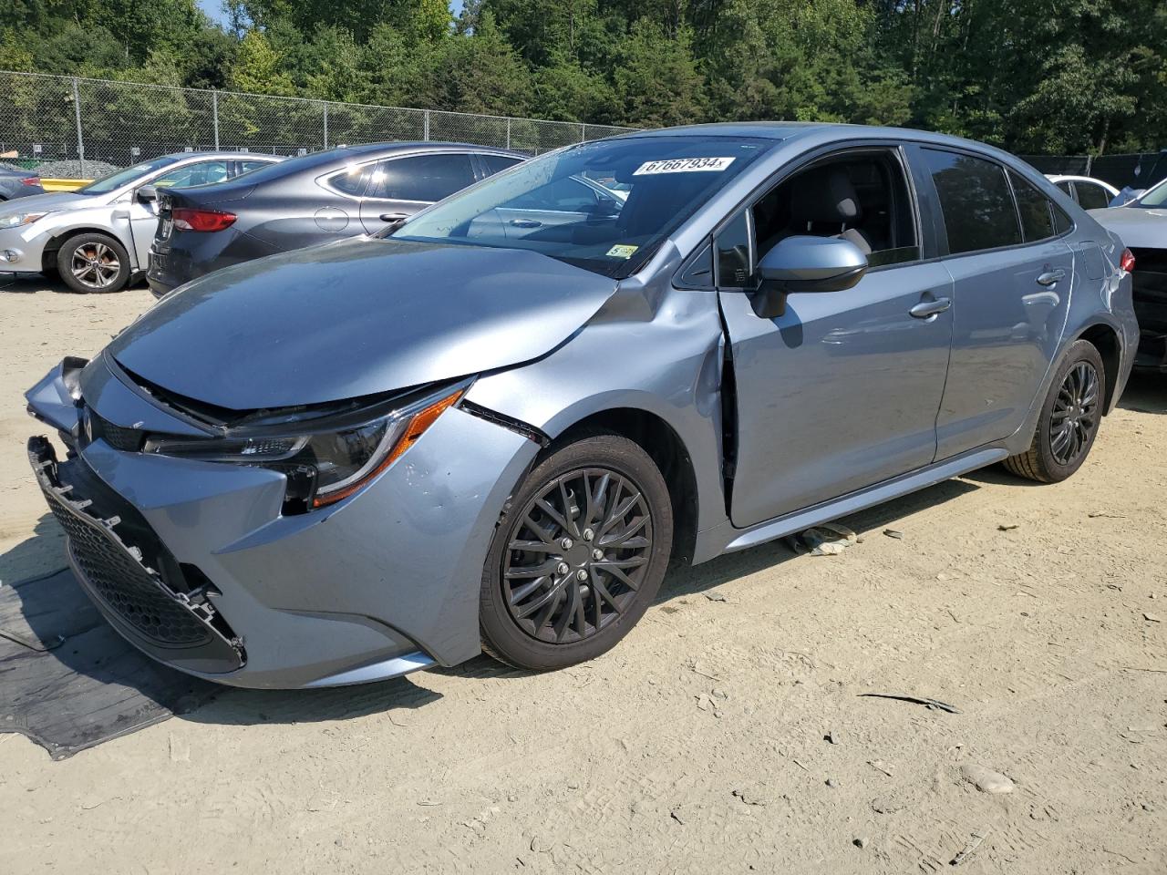 2022 TOYOTA COROLLA LE VIN:JTDEPMAE9NJ222136