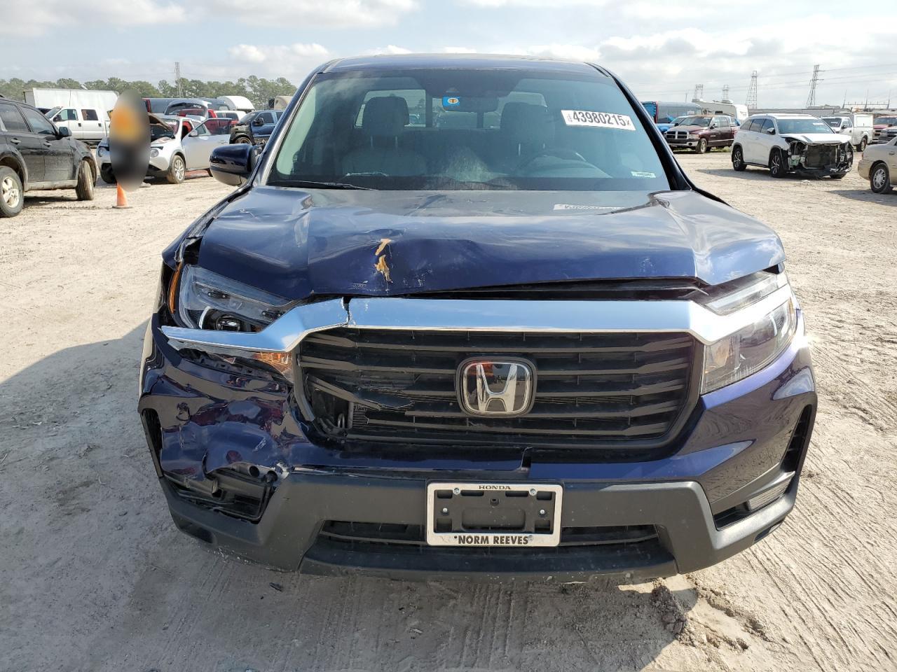 2023 HONDA RIDGELINE RTL VIN:5FPYK3F51PB012274