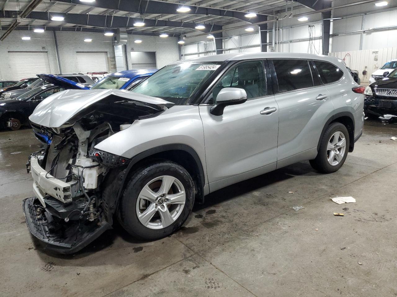 2022 TOYOTA HIGHLANDER L VIN:5TDBZRBHXNS573692