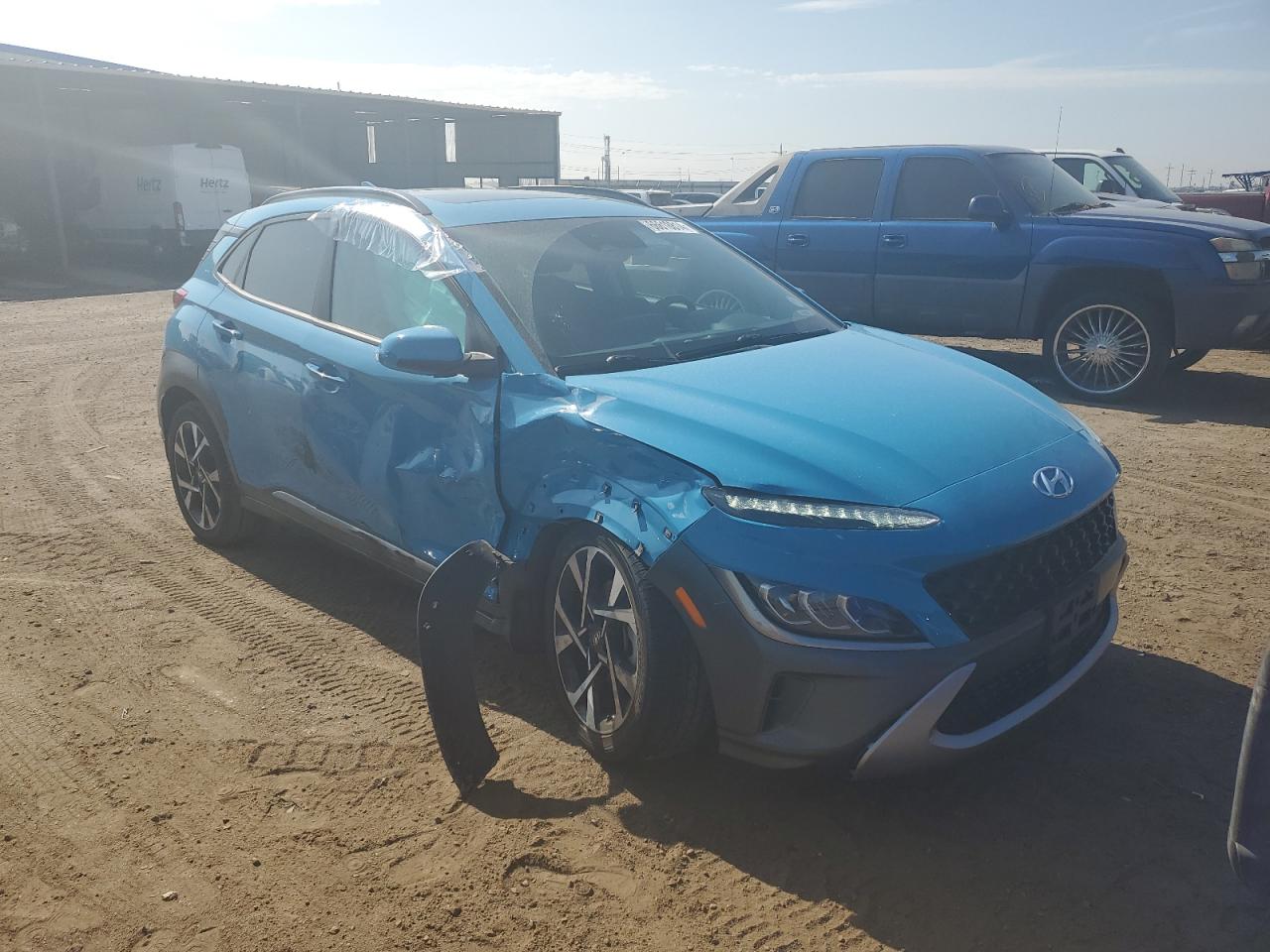 2022 HYUNDAI KONA LIMITED VIN:KM8K5CA31NU856519