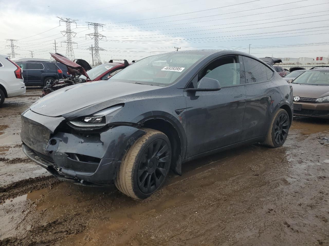 2024 TESLA MODEL Y  VIN:7SAYGAEE7RF043096