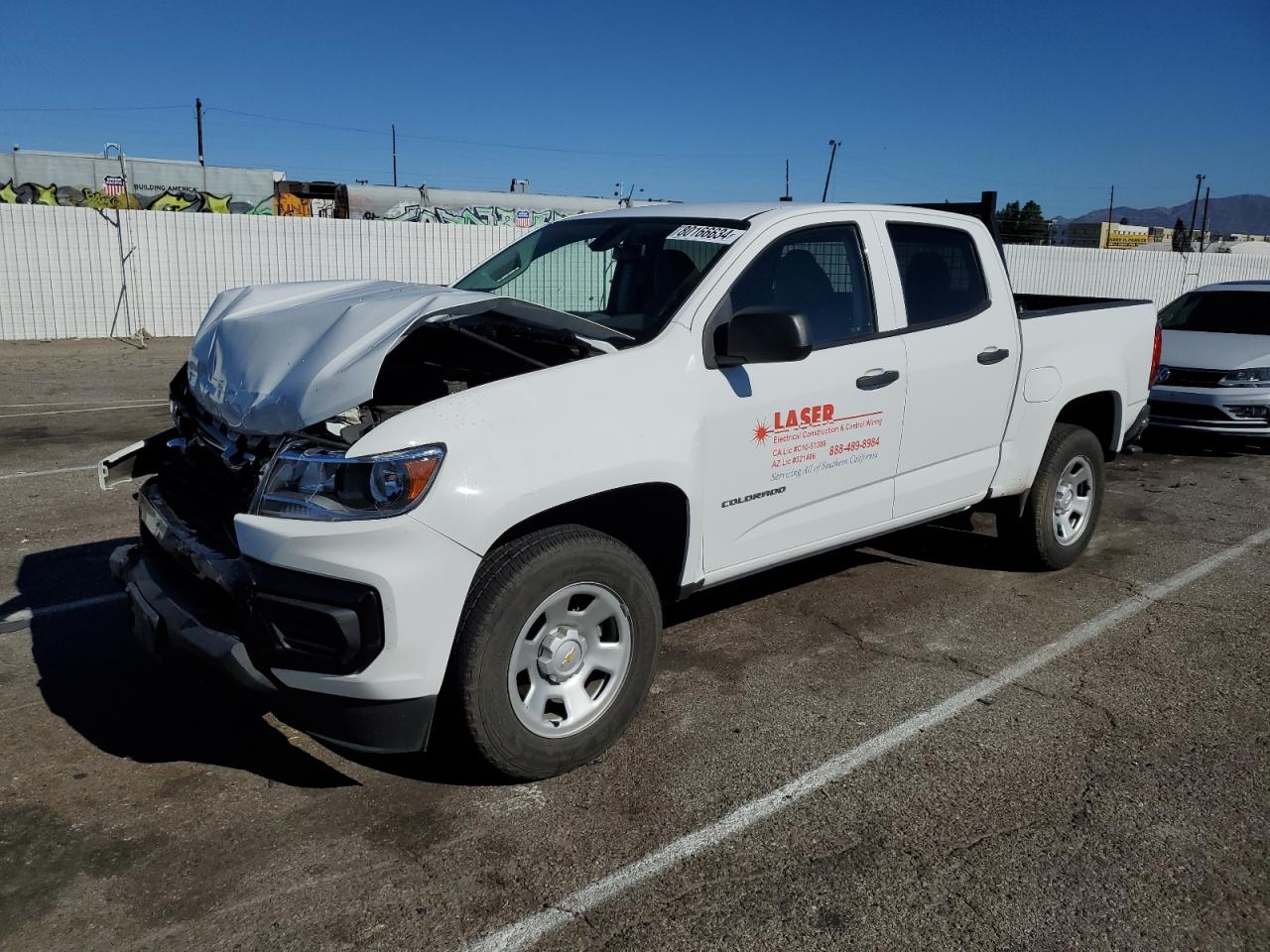 2022 CHEVROLET COLORADO  VIN:1GCGSBEN6N1322412