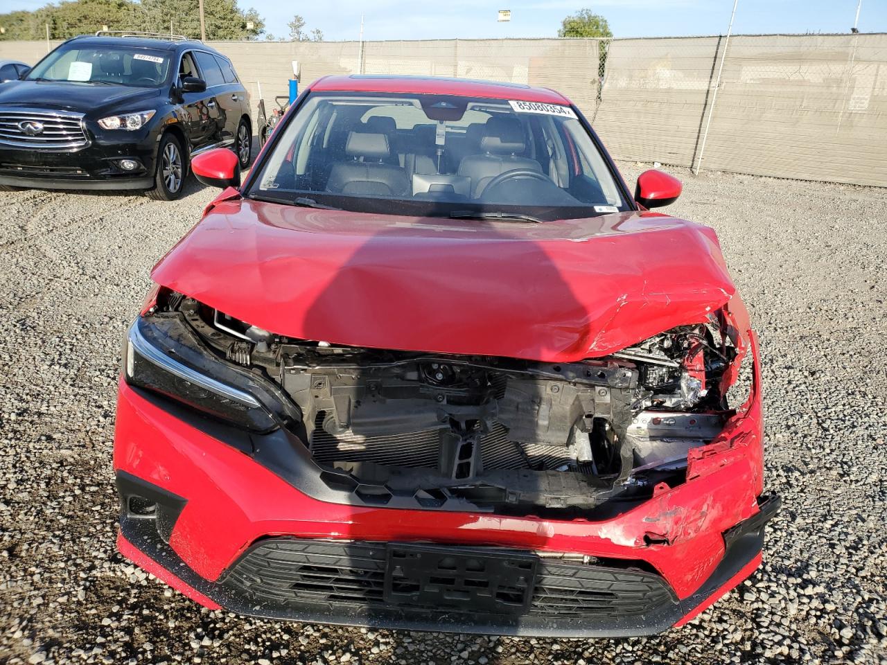 2022 HONDA CIVIC EXL VIN:19XFL1H7XNE022644