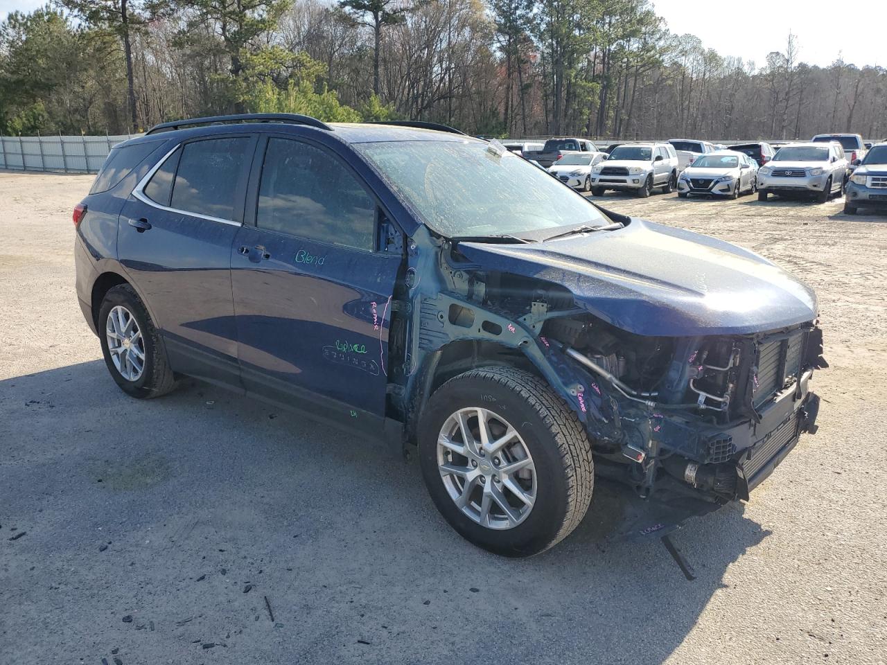2022 CHEVROLET EQUINOX LT VIN:3GNAXKEV7NL223041