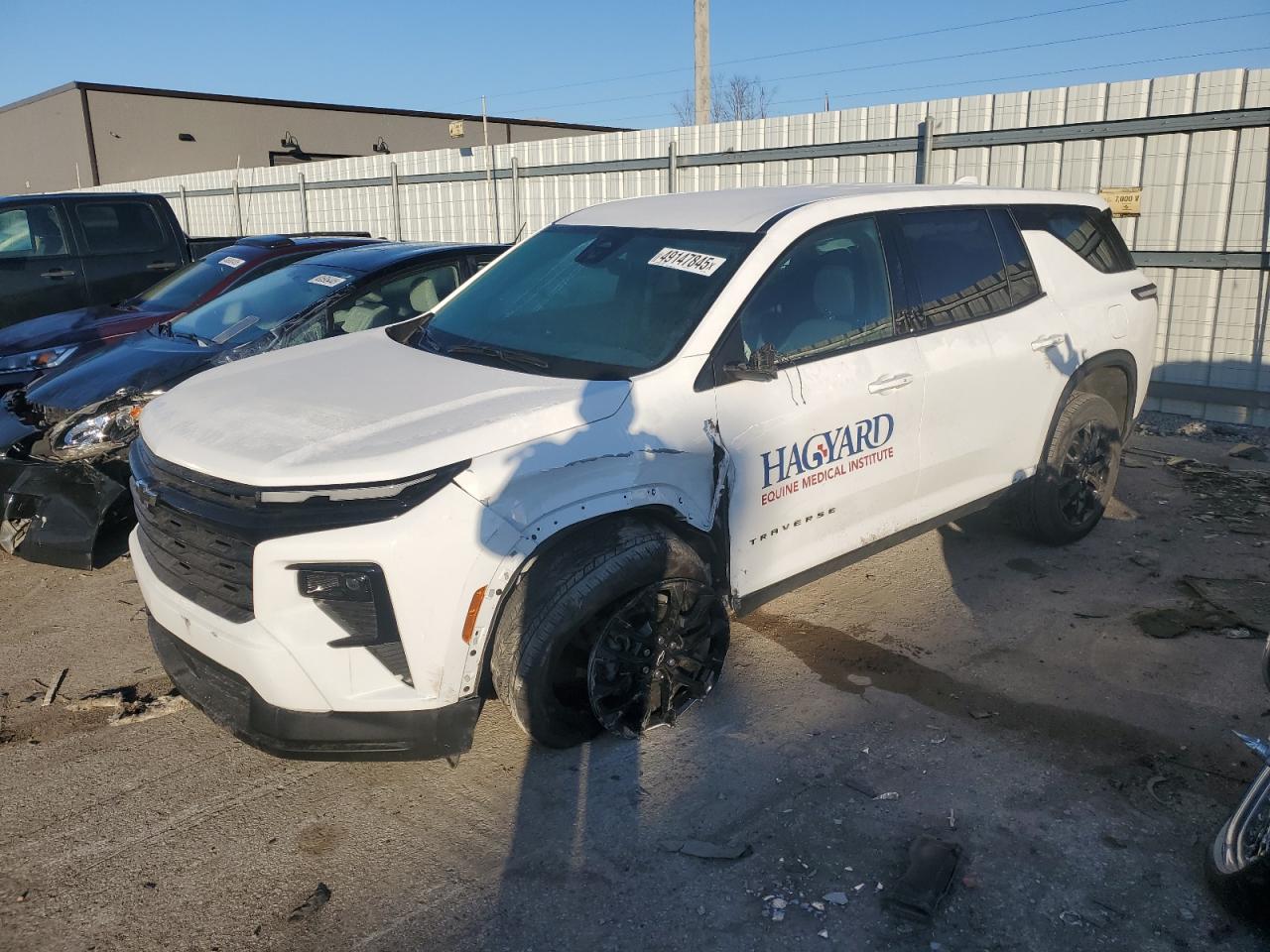 2024 CHEVROLET TRAVERSE LS VIN:1GNEVEKS9RJ182315