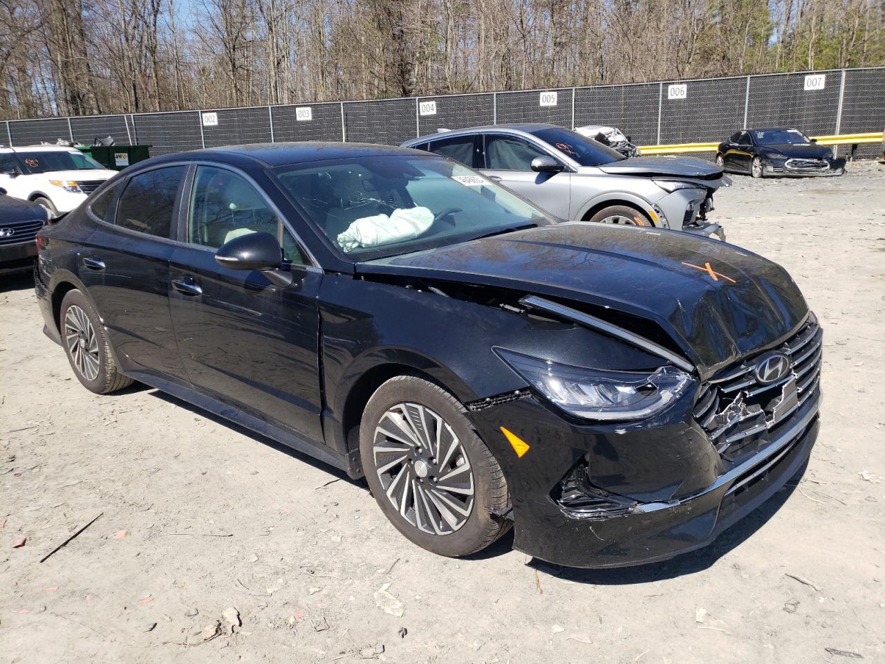 2022 HYUNDAI SONATA HYBRID VIN:KMHL34JJ4NA052389